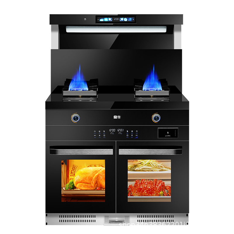 Taurus integrated stove household left baking right steam electric dual-purpose intelligent frequency conversion voice control timing integrated stove in stock wholesale