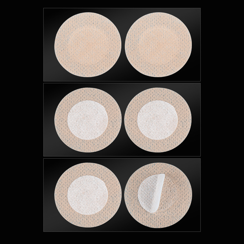 Cross-border Amazon Men's Breast Sticker Disposable Chest Sticker Invisible Anti-bump Ultra-thin Breathable Sports Anti-friction Breast Sticker