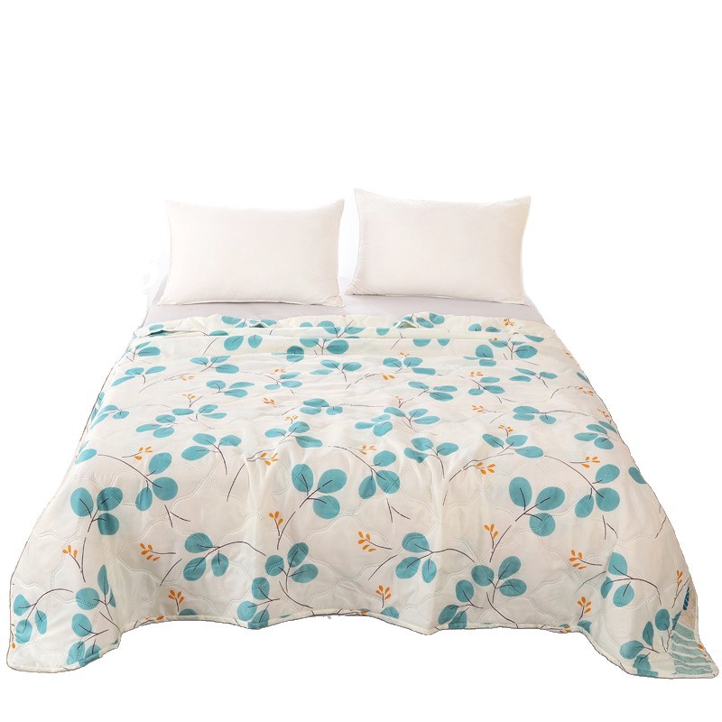 (Skin-Friendly Ecological Cotton Summer Quilt) Sleep on the Clouds and Enjoy Comfort