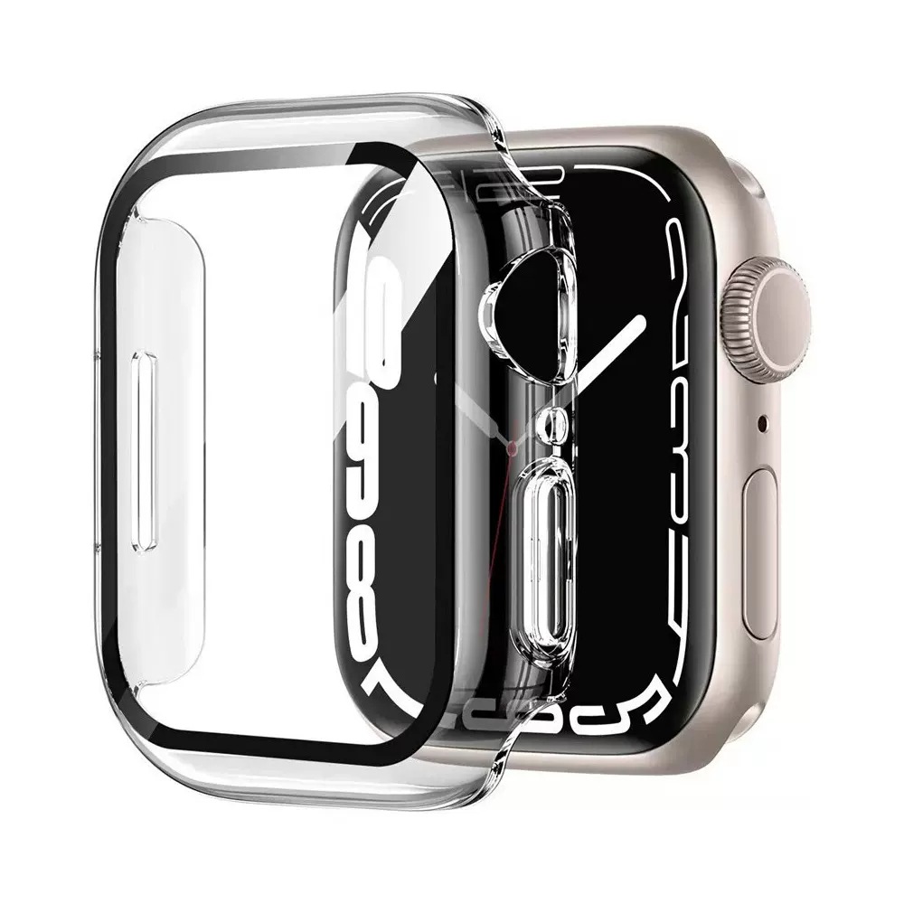 Apple Watch Protective Case Is Suitable for Iwatchs10 Watch Case, Anti-Fall Pc Spray-Coated Tempered Film, S11 Case and Film Integrated