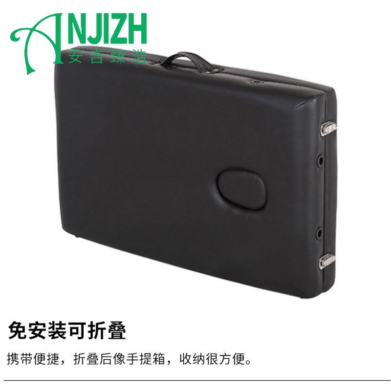 New Folding Solid Beech Wood spa Massage Bed Massage Beauty Tattoo Bed Simple Portable Tattoo Bed