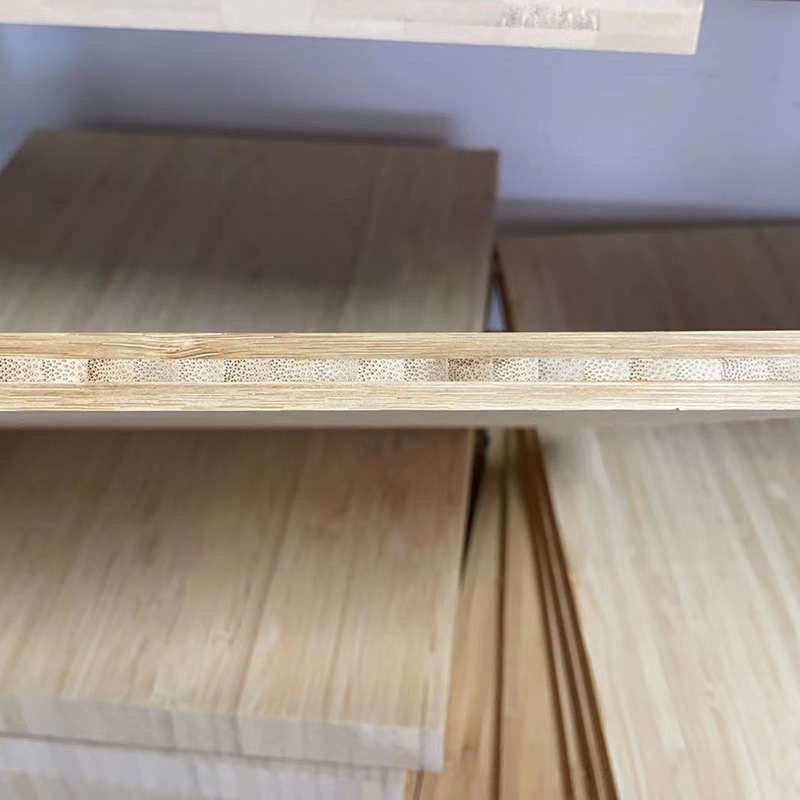 Flat Pressure Cross and Longitudinal Boards, Multi-Layer Bamboo Boards Without Edge Wrapping, Furniture Decoration, Environmentally Friendly Boards, Source Factory, Various Specifications