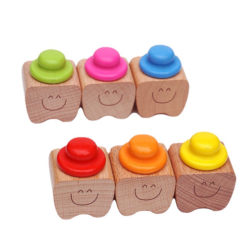 in stock Children's Teeth Box Solid Wood Teeth Storage Box Wooden Collection Box Memorial Box Stomatological Hospital Gift