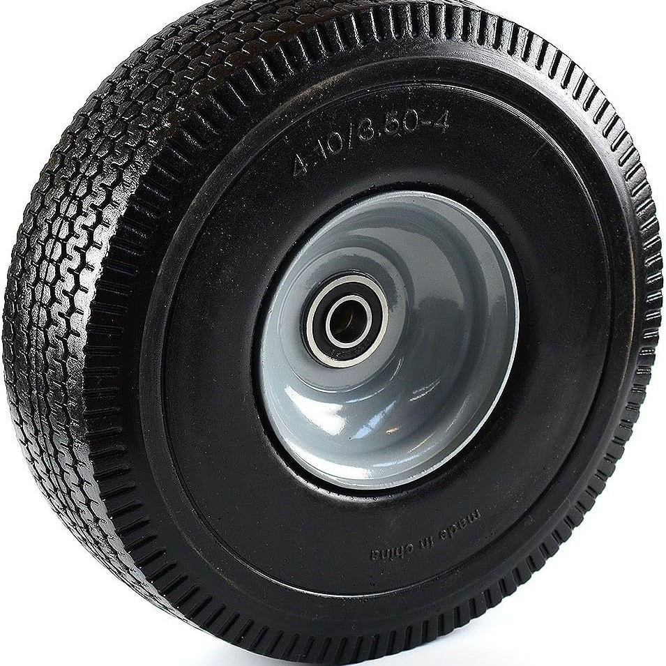 10inch Solid Wheel Replacement Is Suitable for Flat Air-Free Tires and Wheels with Specifications of 4.10/3.50-4