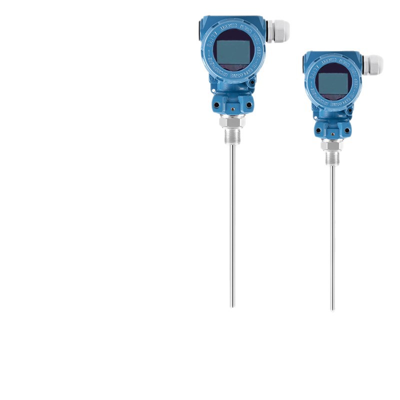 Capacitive Level Meter Transmitter Anti-Corrosion and High Temperature Resistant Rf Conductivity Level Meter Plug-In Sensor Rod Type