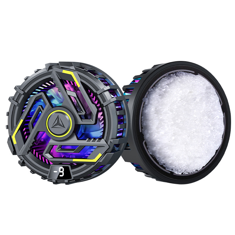 JD16 icing mobile phone radiator semiconductor refrigeration digital display magnetic attraction electric competition game live cooling mute universal