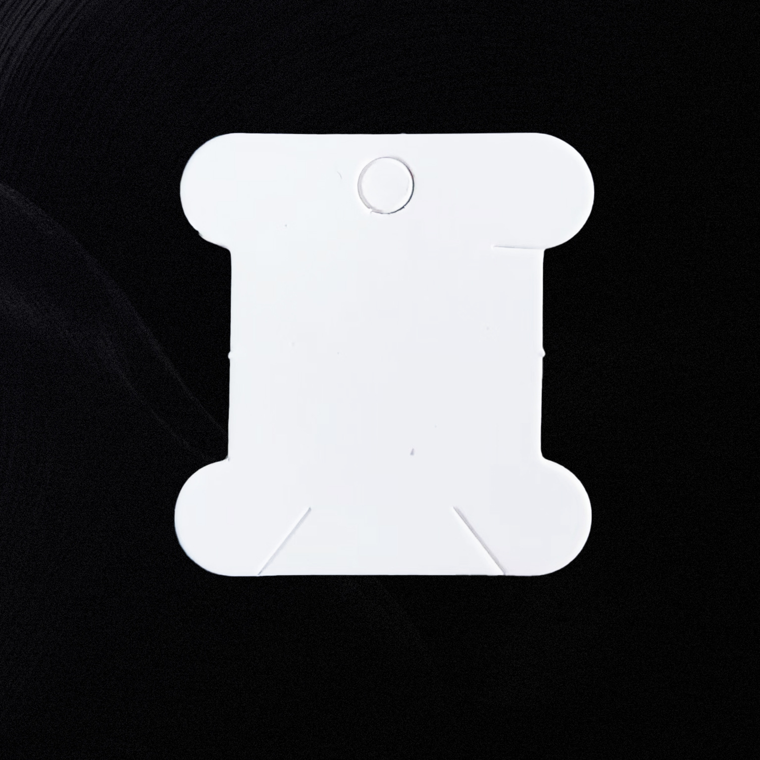 Bone type paper winding Board cross stitch White Cardboard DIY paper winding board thickened white cardboard winding board