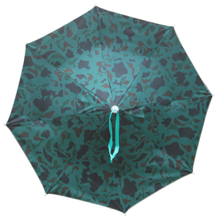 20% Fold with Tie-up Clip Folding Fishing Umbrella Anti-ultraviolet Umbrella Hat Travel Easy to Carry Sun Umbrella Hat Umbrella