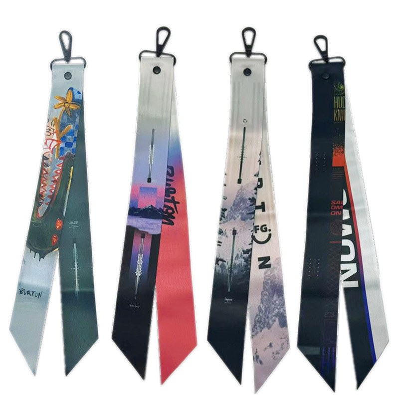 Брелок для лыж с полиэстеровой лямкой, декоративный ремень для спорта на открытом воздухе