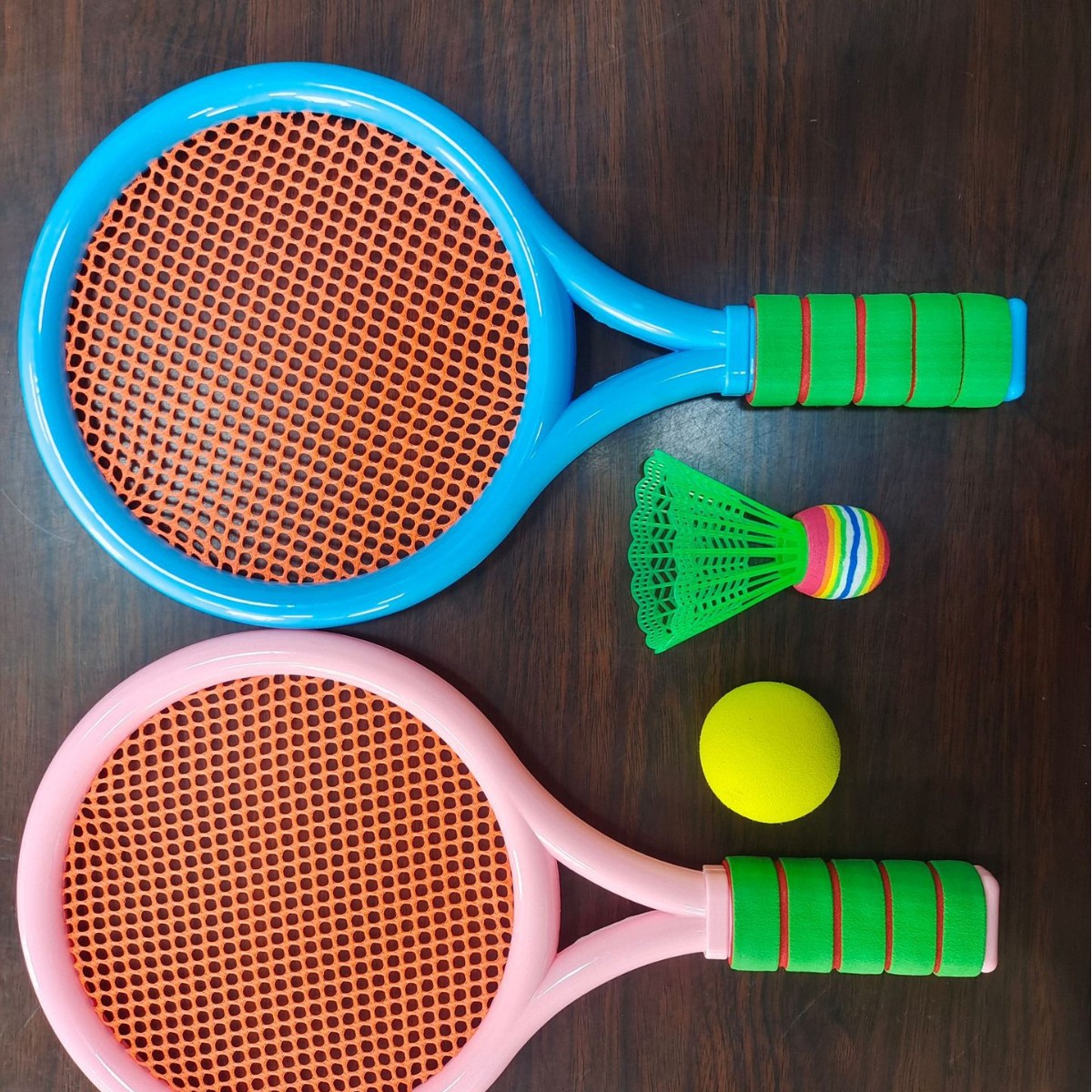Детская ракетка для бадминтона 2-4 года 3 обучающие игрушки для детей интерактивная семейная ракетка для тенниса
