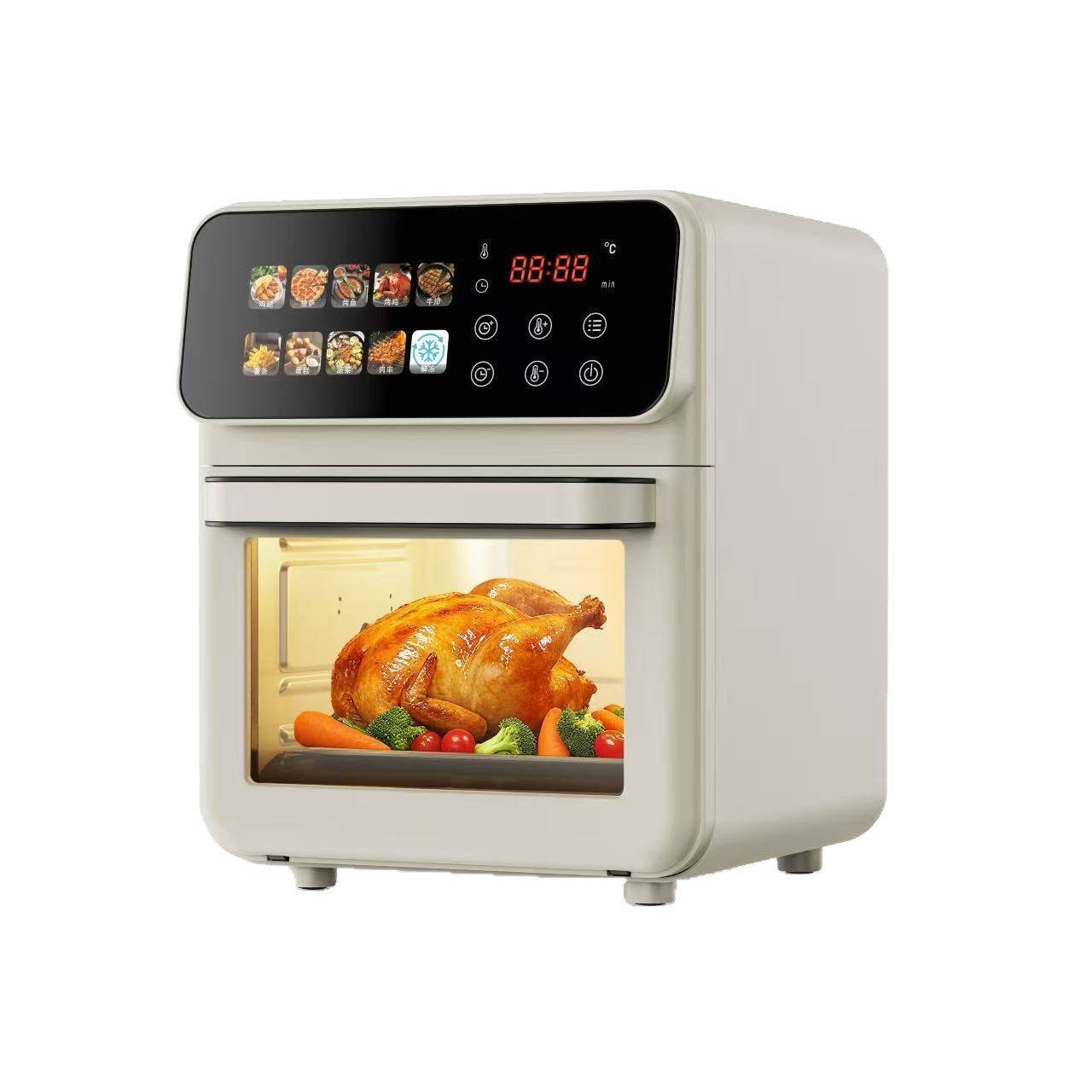 Yangjie 5L Air Fryer for Home Use, Large Capacity Electric Fryer, New Smart Frying and Grilling Machine, French Fries Maker, Air Fryer Oven