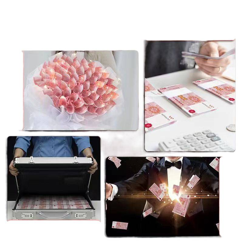 Bundle of Practice Banknotes 00 Yuan Chinese Currency Counting Practice Coupons Bank Counting Coupons Props Money Banknotes for Video Shooting a Hundred