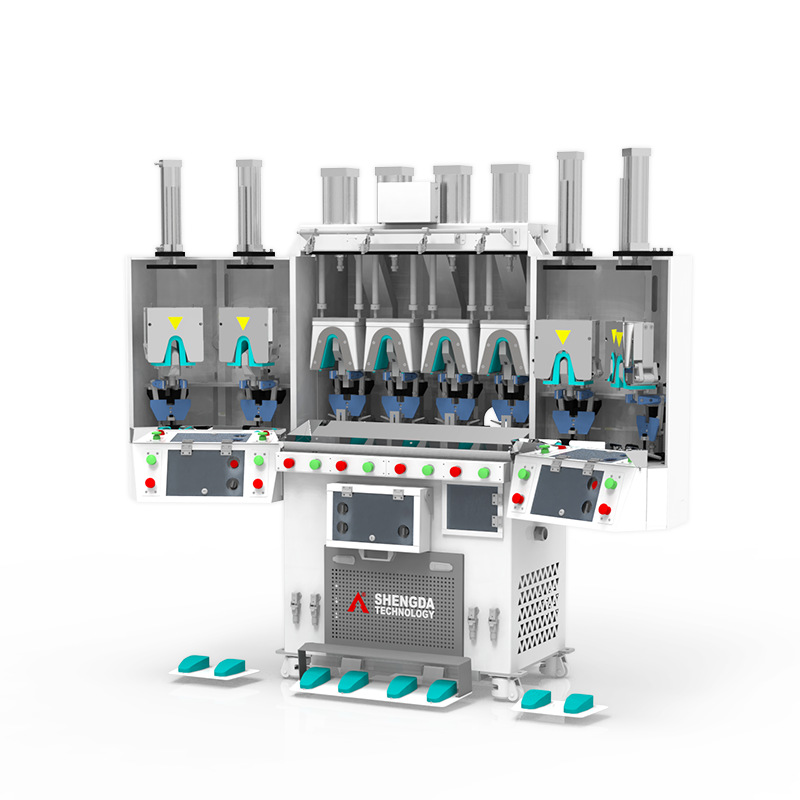 Shengda Technology Guangdong Standby Automatic Sleep Smart Korean Four-Heat Four-Cool Heel Shaping Machine Factory Direct Sale
