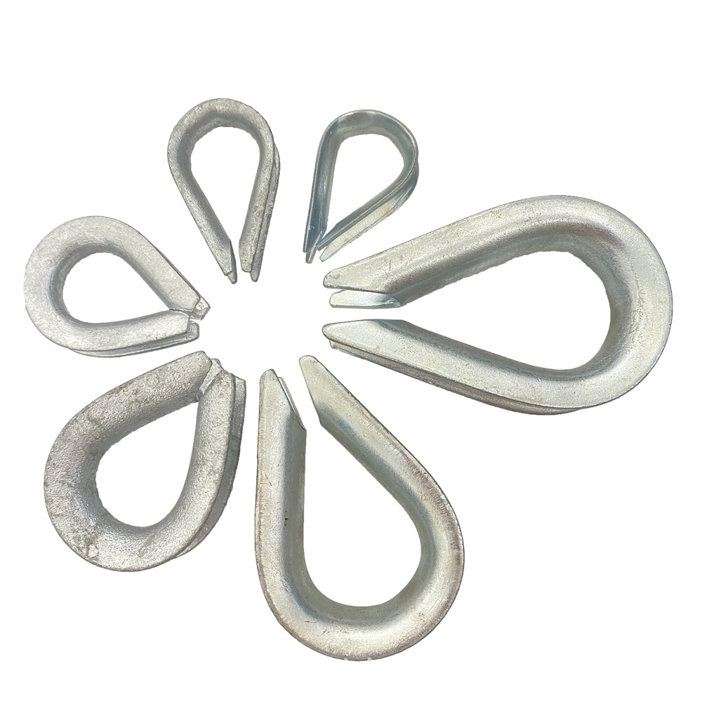 Manufacturer Wholesale Wire Rope Rigging Chicken Heart Ring Processing Various Specifications Cable Accessories Triangle Chicken Heart Ring