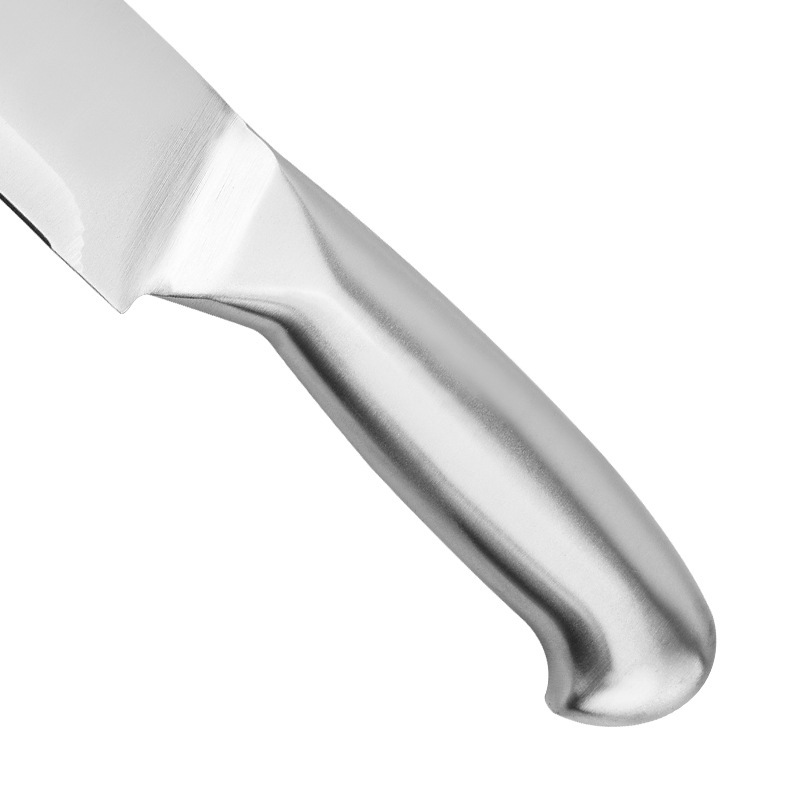 Hot-Selling Cross-Border Stainless Steel Chef's Knife and Table Knife Set for Western Cuisine, Kitchen Slicing, and Household Fruit Knife