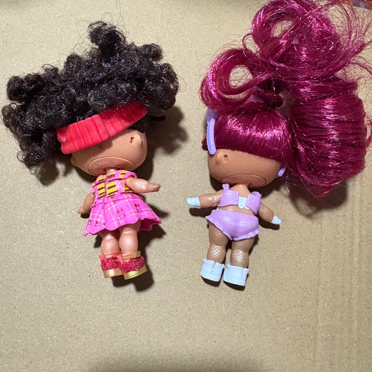 Bulk Hair-Planting Doll Set with Random Matchinging Clothes, Shoes and Accessories, about 8cm
