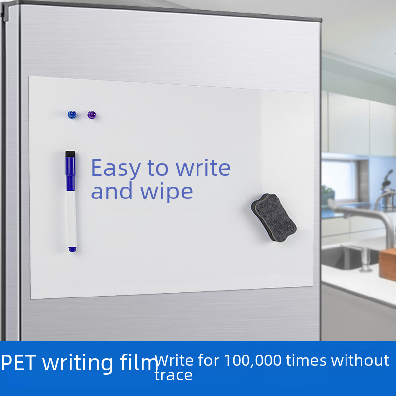 Amazon wholesale cross-border A3A4 teaching tablet removable whiteboard wall stickers do not hurt the wall soft whiteboard