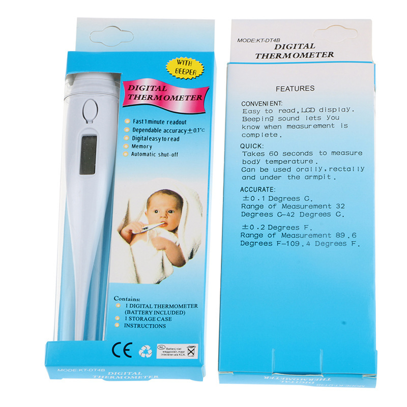 Large Hard-Head Electronic Thermometer for Foreign Trade, Adult Armpit Digital Thermometer, Children's and Baby Thermometer for Home Use