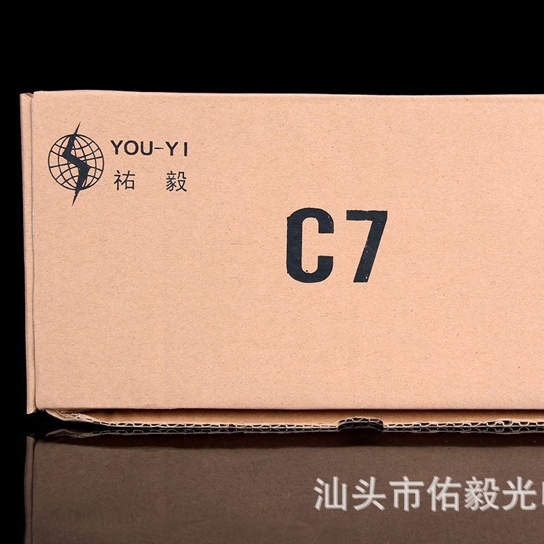 Supply C7 small red bubble aluminum head C7 aluminum red small red bulb 501 bulb candle bulb religious supplies 1