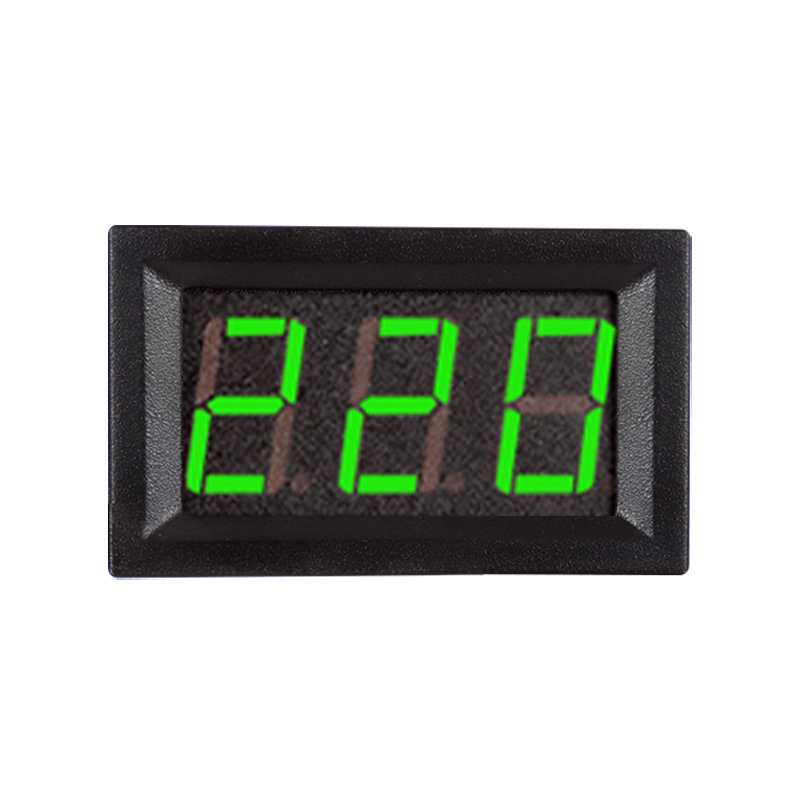Kewei Ac Voltmeter Two-Wire Ac Digital Display Meter Digital Voltmeter Head Display Ac30-500V