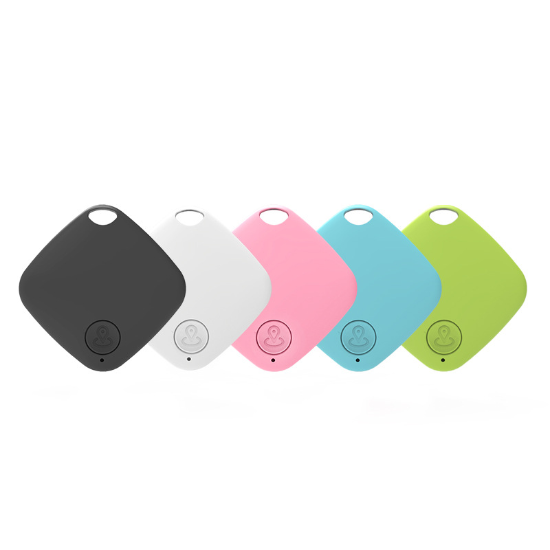 Cross-Border Diamond-Shaped Bluetooth Anti-Lost Device Smart Alarm Two-Way Positioning Pet Key Bluetooth Anti-Lost Device Wholesale