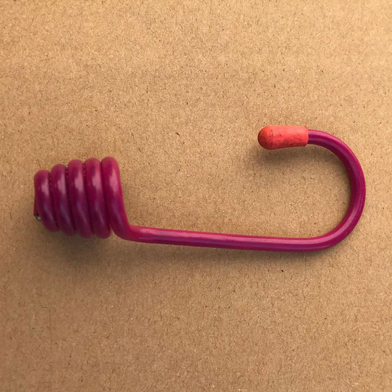 Clothesline Hooks Are Directly Supplied from the Manufacturer. Plastic Coated Cup Hooks. Colorful Plastic Dipped Hooks. Plastic Hooks for Balconies