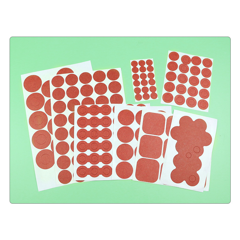 18650 Highland Barley Paper Flame Retardant Gasket One-sided Adhesive Lithium Battery Green Shell Paper Quick Bar Paper Pad Oil Resistant Highland Barley Paper