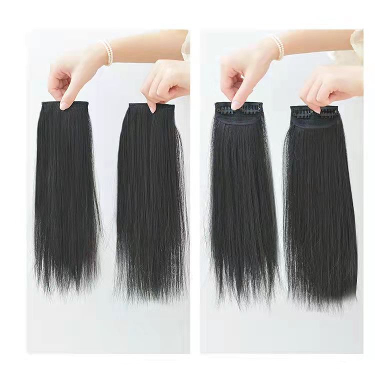 Wig Pad Hair Pieces Fluffy Top Posting Pieces Pad Hair Root Pad Side Hair Pieces Pad Back Head Chemical Fiber Pad Hair Pieces