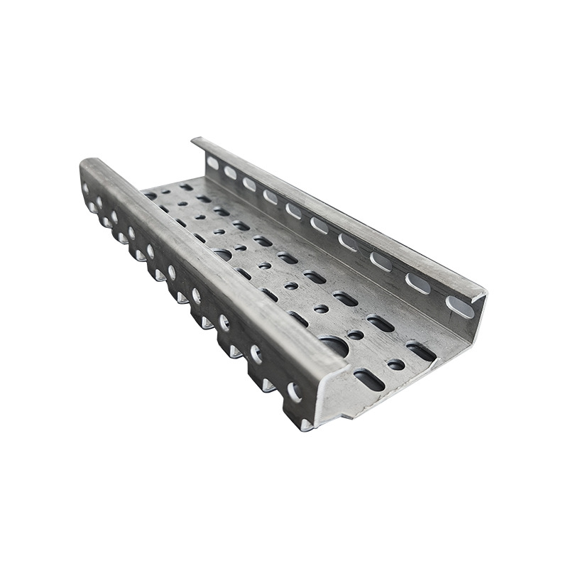 Processing and Customization of C-Shaped Steel Roller Conveyor Bracket Multi-Hole Cart Side Shelf Roller Line Main Beam Can Be Punched and Cut