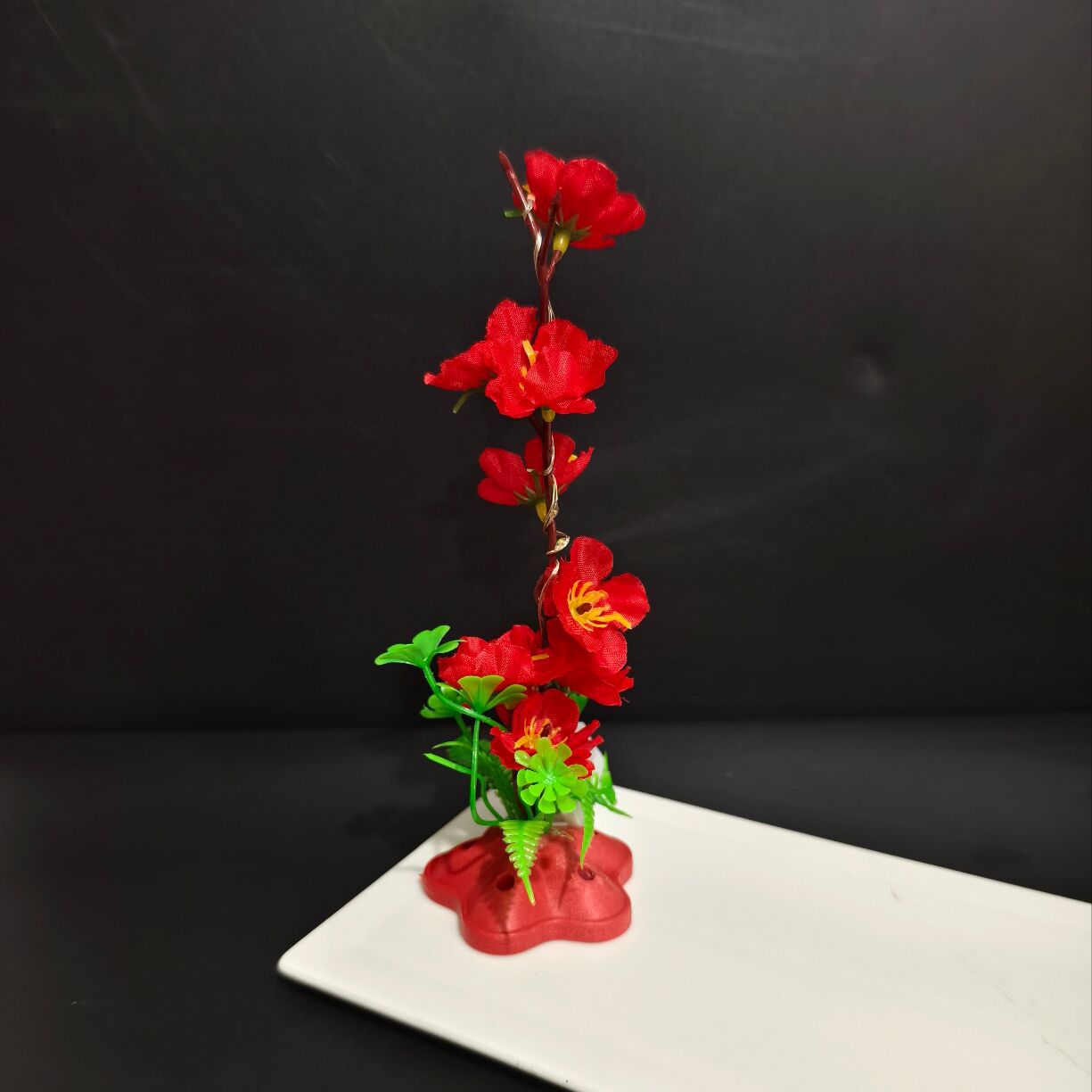 Hotel artistic conception plate decoration sashimi plate decoration flowers and plants catering dishes cold dishes sushi decorative flower creative small ornaments