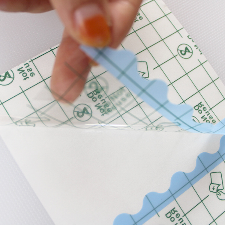 Postoperative care PU film sheet plaster empty paste German Henkel imported oil glue waterproof sweat-proof back paper printable