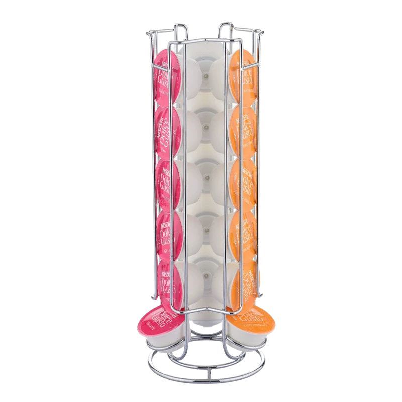 Cross-Border Vertical Hot-Selling Coffee Capsule Storage Rack Multi-Layer Moisture-Proof Storage Rack Creative Display Rack Storage Rack