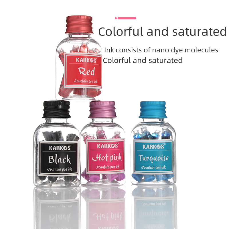 Pen Ink Sac Color Replaceable Disposable Ink Sac Mini Plastic Bottled Ink Universal Ink Sac Wholesale
