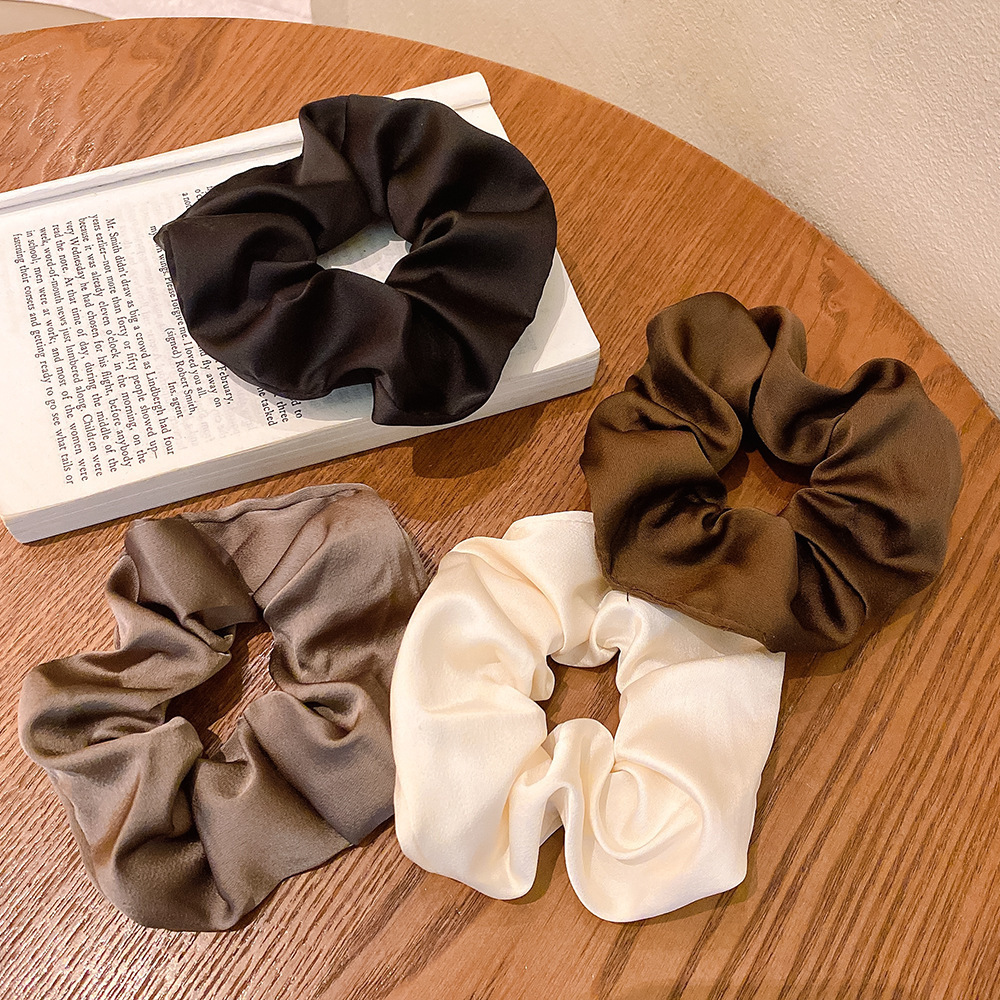 Hair Band Hair Rope Purchase Hair Accessories High Elastic Hair Rope Temperament High-end Rubber Band Tie Hair Bowels Crazy Tie Hair Headwear