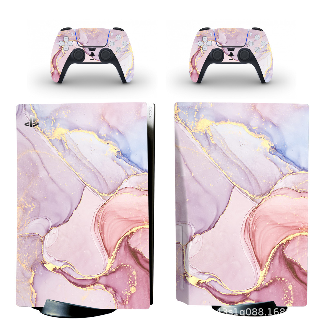 Ps5 Stickers Game Console Stickers with Optical Drive Hot Selling Foreign Trade Supports One Piece to Make Pictures