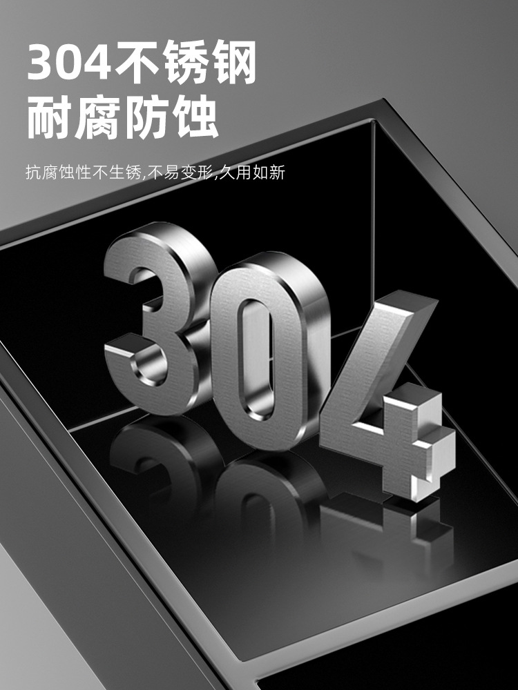 304 Stainless Steel Niche Cabinet Bathroom Embedded Bathroom Tv Niche Metal Storage Rack Embedded