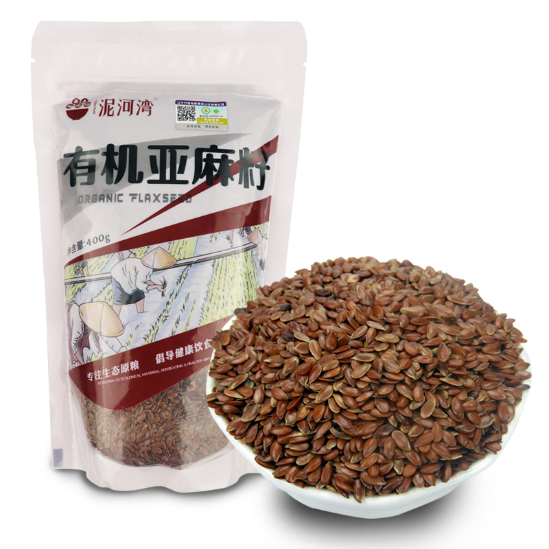 Органические сырые семена льна 400г, льняная паста, оптовая продажа от производителя злаков и круп, оптовая продажа круп