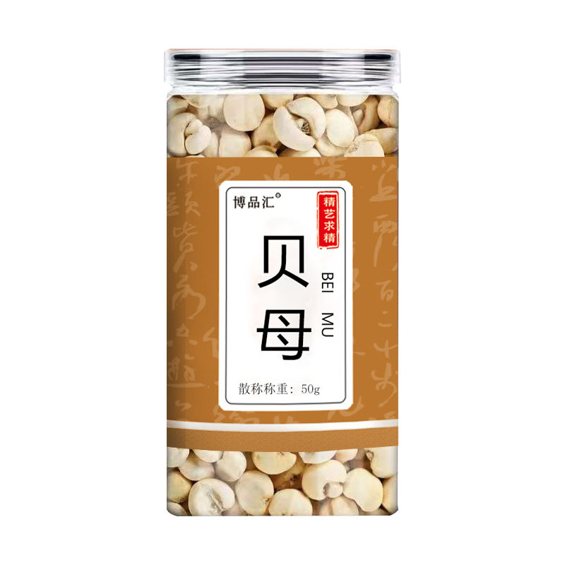 Fritillaria Fritillaria Canned and Bottled 100g 50g Non-Sichuan Fritillaria Spot Wholesale Dropshipping