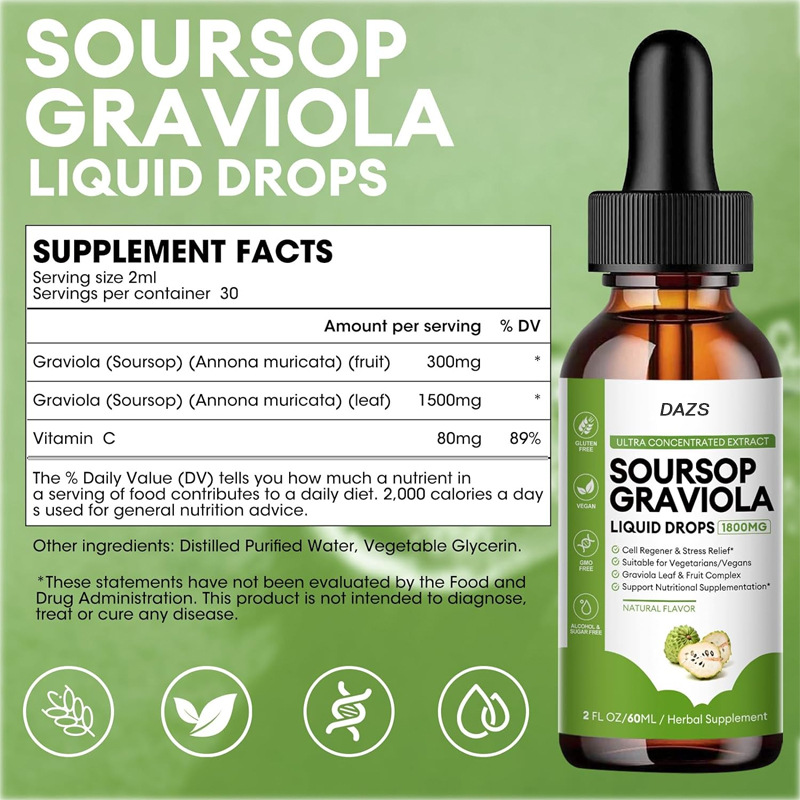 Drops Oem Pricking and Lychee Dropssoursop Dropsd Liver Cleaning Supports Sleep Support