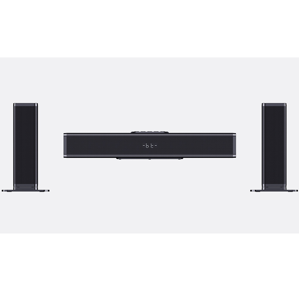 2025 new cross-border 2.1ch detachable echo wall built-in subwoofer projection speaker sound