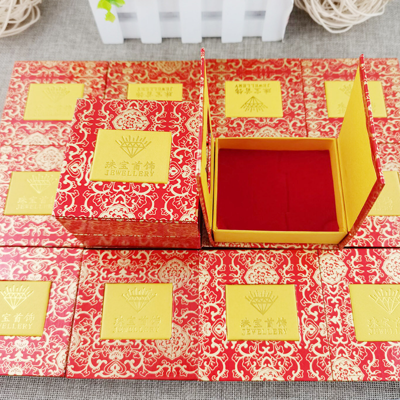 Manufacturer Wholesale Jewelry Box Bracelet Box Ring Box Necklace Box Paper Pendant Storage Gift Box