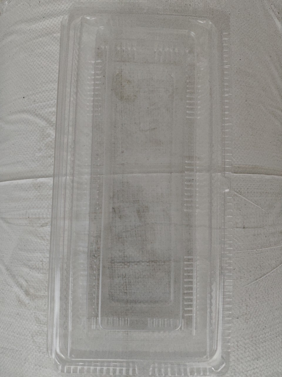 Disposable Western Pastry Storage Box Baking Cake Plastic Storage Box Packaging Box Large Capacity Lamb Slice Box