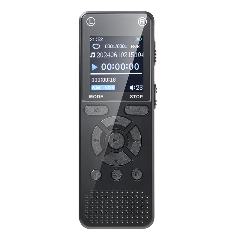 New 64G/128G Digital Voice Recorder MP3 Player External Function Voice Recorder Factory Outlet