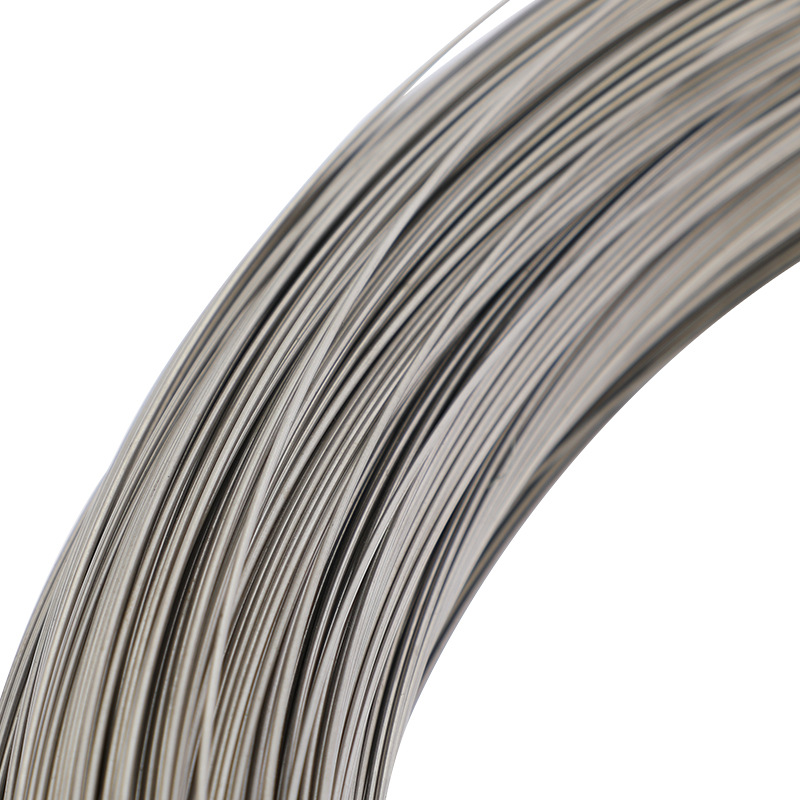 Manufacturer Supplies 304 Stainless Steel Medium-Hard Wire 201 Wire Bright Spring Wire with High Elasticity and High Elasticity