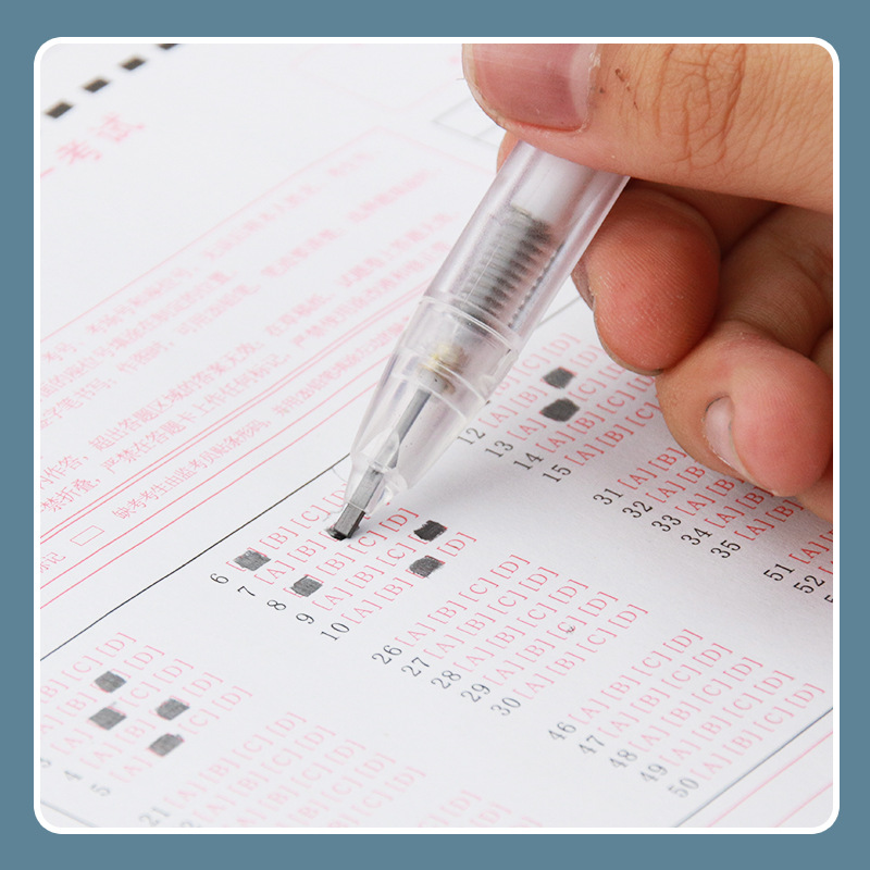 Tuka Pencil Custom Logo Answer Card Mechanical Pencil 2B Exam Pencil Press Computer Marking Pen Printing Batch