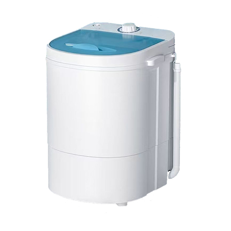 Cross-Border Small Mini Washing Machine Household Dormitory Semi-Automatic Infant Underwear Washing and Stripping All-In-One Washing Machine Wholesale