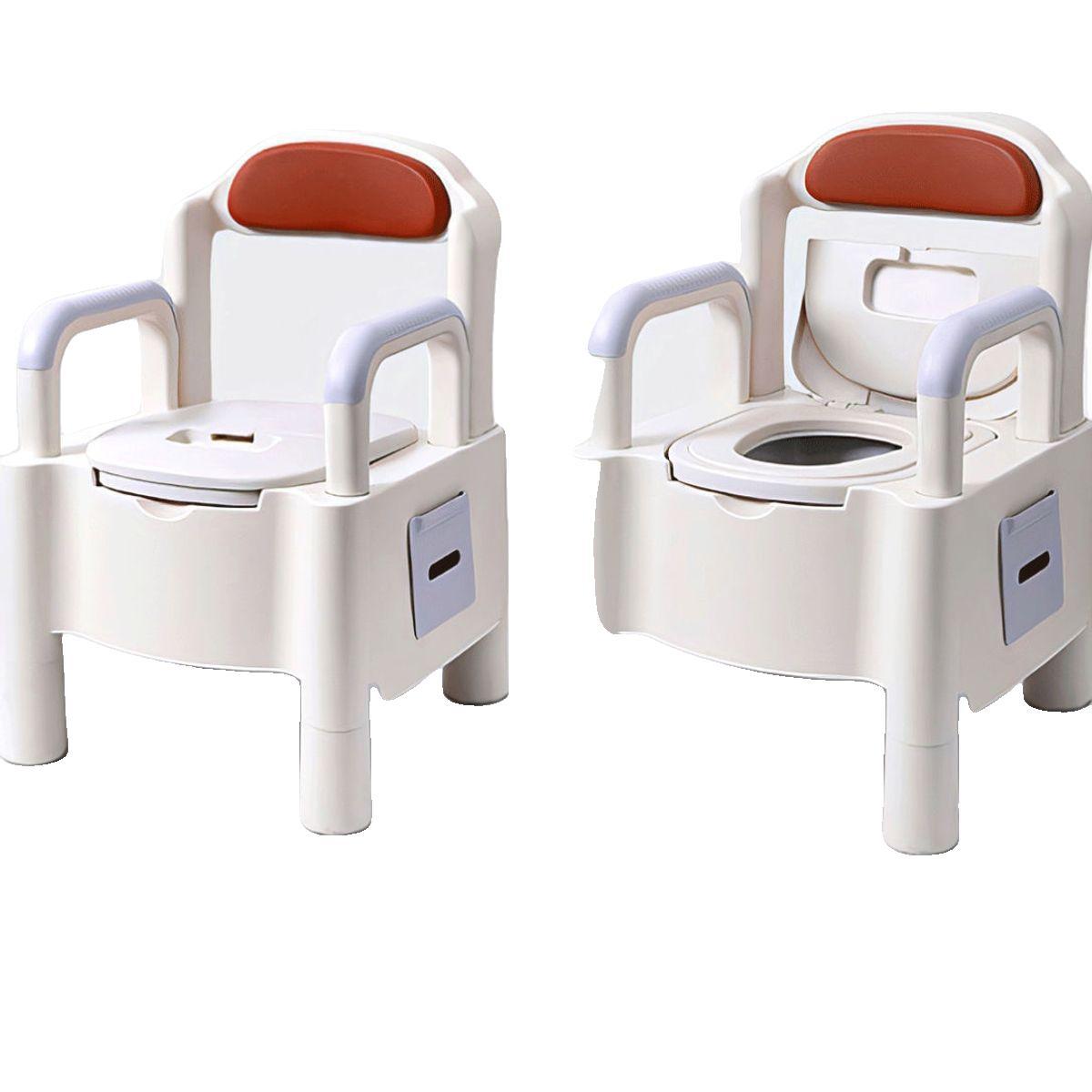 Elderly Toilet, Mobile Toilet for Elderly and Disabled Patients, Bathroom Household Indoor Adult Toilet Chair Wholesale