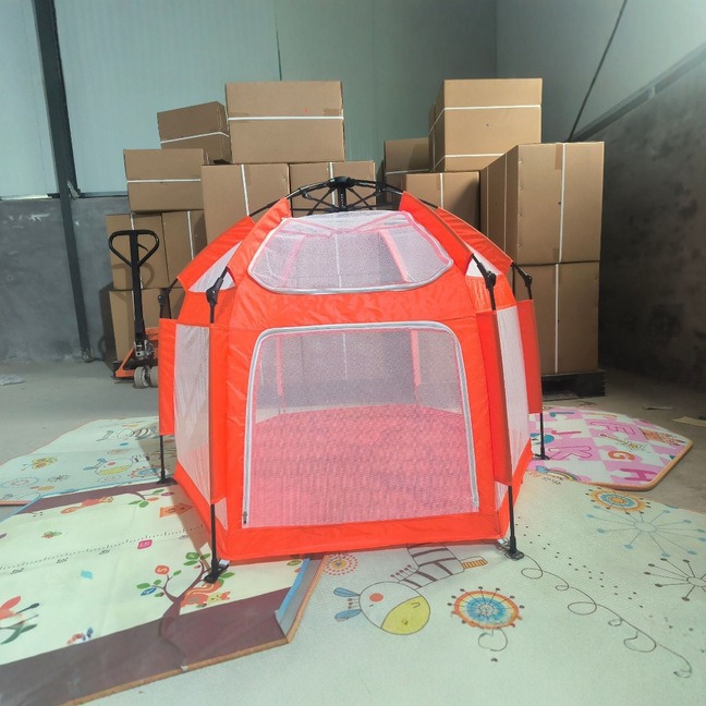 Quick-Open Trial Baby Crawling on the Ground Toddler Protective Fence Children's Home Tent Anti-Bite Outdoor Travel Puzzle