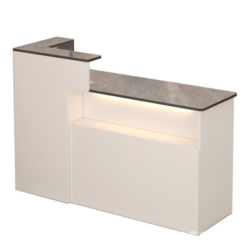 Bar Cashier Front Desk Clothing Store Women's Shop Small Counter Table Simple Modern Beauty Salon Table Reception Desk