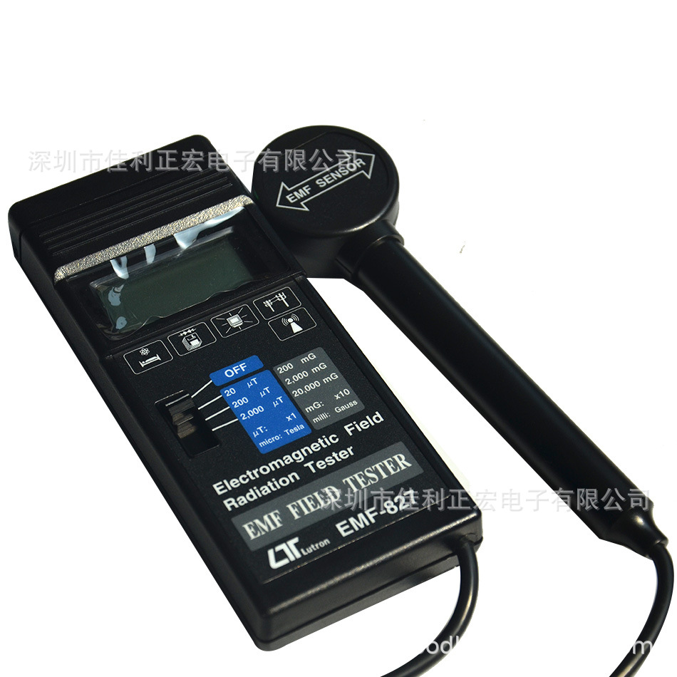 Luchang Emf-827 Electromagnetic Field Detector Emf827 Electromagnetic Wave Radiation Tester Gaussometer